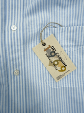 Carica l'immagine nel visualizzatore di Gallery, Camicia OCBD Oxford Riga Azzurra Del Carmine 1969