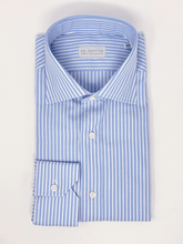 Carica l'immagine nel visualizzatore di Gallery, Camicia Bacchetta Azzurra Royal Oxford Collo Saint Tropez