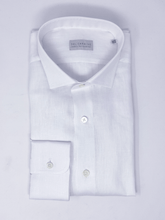 Carica l'immagine nel visualizzatore di Gallery, Camicia Bianca Lino Collo Versilia