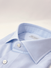 Carica l'immagine nel visualizzatore di Gallery, Camicia Azzurra Collo Francese