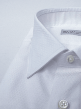 Carica l'immagine nel visualizzatore di Gallery, Camicia Cerimonia Bianca Collo Italiano