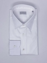 Carica l'immagine nel visualizzatore di Gallery, Camicia Cerimonia Bianca Collo Italiano