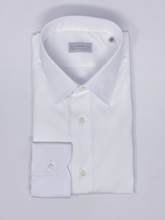 Carica l'immagine nel visualizzatore di Gallery, Camicia Cerimonia Bianca Collo Italiano