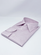 Carica l'immagine nel visualizzatore di Gallery, Camicia Quadretto Rosso Cotone Collo San Vigilio