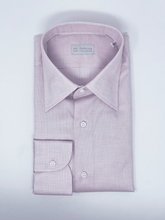 Carica l'immagine nel visualizzatore di Gallery, Camicia Quadretto Rosso Cotone Collo San Vigilio