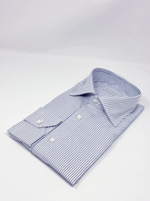 Carica l'immagine nel visualizzatore di Gallery, Camicia Bacchetta Blu Royal Oxford Collo Saint Tropez