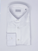 Carica l'immagine nel visualizzatore di Gallery, Camicia Bianca Lino-cotone collo SemiFrancese