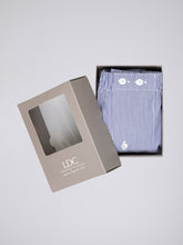 Carica l'immagine nel visualizzatore di Gallery, Boxer Uomo Riga Blu