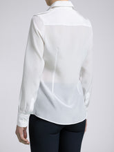 Carica l'immagine nel visualizzatore di Gallery, Camicia Donna Sophie Seta Bianco