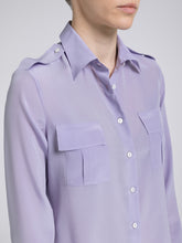 Carica l'immagine nel visualizzatore di Gallery, Camicia Donna Sophie Seta Lilla