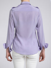 Carica l'immagine nel visualizzatore di Gallery, Camicia Donna Sophie Seta Lilla