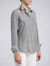 Carica l'immagine nel visualizzatore di Gallery, Camicia Donna Sophie Seta Tortora