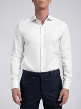 Carica l'immagine nel visualizzatore di Gallery, Camicia Uomo LDC01 Cotone Twill Bianco