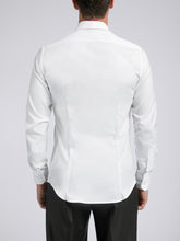 Carica l'immagine nel visualizzatore di Gallery, Camicia Uomo LDC01 Cotone Twill Bianco