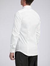 Carica l'immagine nel visualizzatore di Gallery, Camicia Uomo LDC01 Cotone Twill Bianco