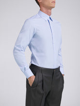 Carica l'immagine nel visualizzatore di Gallery, Camicia Uomo LDC03 Cotone Pinpoint Azzurro