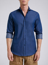 Carica l'immagine nel visualizzatore di Gallery, Camicia Uomo LDC05 Denim Enzymes