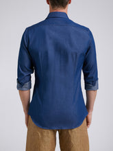 Carica l'immagine nel visualizzatore di Gallery, Camicia Uomo LDC05 Denim Enzymes