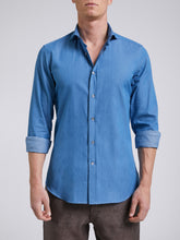 Carica l'immagine nel visualizzatore di Gallery, Camicia Uomo LDC05 Denim Stone washed