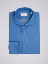 Carica l'immagine nel visualizzatore di Gallery, Camicia Uomo LDC05 Denim Stone washed