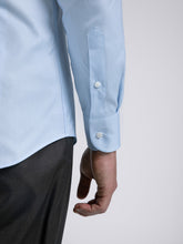 Carica l'immagine nel visualizzatore di Gallery, Camicia Uomo LDC06 Cotone Royal Oxford Azzurro