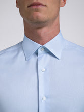 Carica l'immagine nel visualizzatore di Gallery, Camicia Uomo LDC06 Cotone Royal Oxford Azzurro