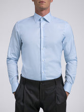 Carica l'immagine nel visualizzatore di Gallery, Camicia Uomo LDC06 Cotone Royal Oxford Azzurro