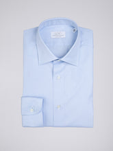 Carica l'immagine nel visualizzatore di Gallery, Camicia Uomo LDC06 Cotone Royal Oxford Azzurro