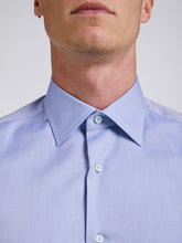 Carica l'immagine nel visualizzatore di Gallery, Camicia Uomo LDC06 Cotone Royal Oxford Blu
