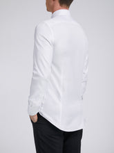 Carica l'immagine nel visualizzatore di Gallery, Camicia Uomo LDC06 Cotone Twill Journey Bianco