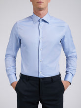 Carica l'immagine nel visualizzatore di Gallery, Camicia Uomo LDC06 Cotone Twill Journey Blu