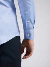 Carica l'immagine nel visualizzatore di Gallery, Camicia Uomo LDC06 Cotone Twill Journey Blu