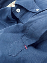 Carica l'immagine nel visualizzatore di Gallery, Camicia OCBD Oxford Navy Del Carmine 1969

