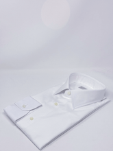 Carica l&#39;immagine nel visualizzatore di Gallery, Camicia Cerimonia Bianca Collo Italiano
