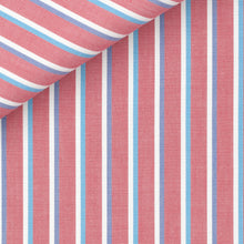 Carica l'immagine nel visualizzatore di Gallery, Cotone Pinpoint Riga Thomas Mason 1
