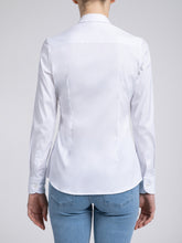 Carica l&#39;immagine nel visualizzatore di Gallery, Camicia Donna Cotone Stretch Bianco
