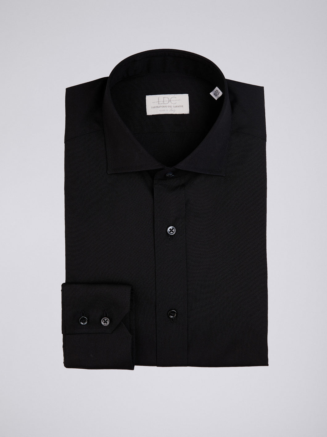 Camicia Uomo Goya Cotone Stretch Nero