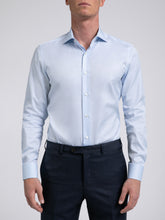 Carica l&#39;immagine nel visualizzatore di Gallery, Camicia Uomo LDC01 Cotone Twill Azzurro
