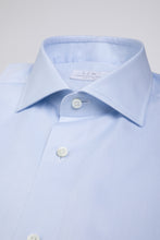 Carica l&#39;immagine nel visualizzatore di Gallery, Camicia Uomo LDC01 Cotone Twill Azzurro
