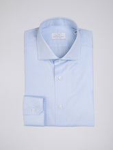 Carica l&#39;immagine nel visualizzatore di Gallery, Camicia Uomo LDC01 Cotone Twill Azzurro
