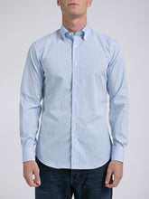 Carica l&#39;immagine nel visualizzatore di Gallery, Camicia Uomo LDC02 Cotone Popeline Riga

