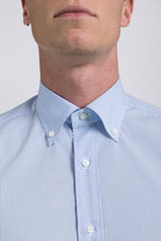 Carica l&#39;immagine nel visualizzatore di Gallery, Camicia Uomo LDC02 Cotone Popeline Riga

