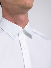 Carica l&#39;immagine nel visualizzatore di Gallery, Camicia Uomo LDC03 Cotone Natural Stretch Pinpoint Bianco
