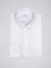 Carica l&#39;immagine nel visualizzatore di Gallery, Camicia Uomo LDC03 Cotone Natural Stretch Pinpoint Bianco
