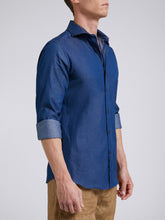 Carica l&#39;immagine nel visualizzatore di Gallery, Camicia Uomo LDC05 Denim Enzymes
