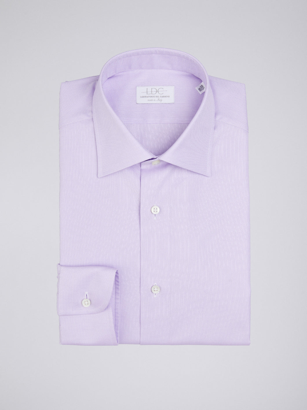 Camicia Uomo LDC06 Cotone Royal Oxford Lilla