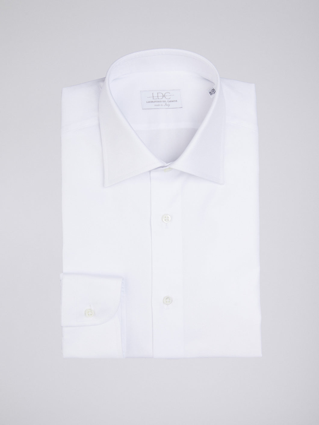 Camicia Uomo LDC06 Cotone Twill Journey Bianco