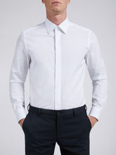Carica l&#39;immagine nel visualizzatore di Gallery, Camicia Uomo LDC07 Cotone Bianco Cerimonia
