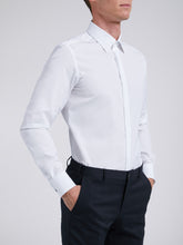 Carica l&#39;immagine nel visualizzatore di Gallery, Camicia Uomo LDC07 Cotone Bianco Cerimonia
