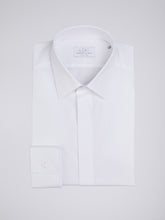 Carica l&#39;immagine nel visualizzatore di Gallery, Camicia Uomo LDC07 Cotone Bianco Cerimonia
